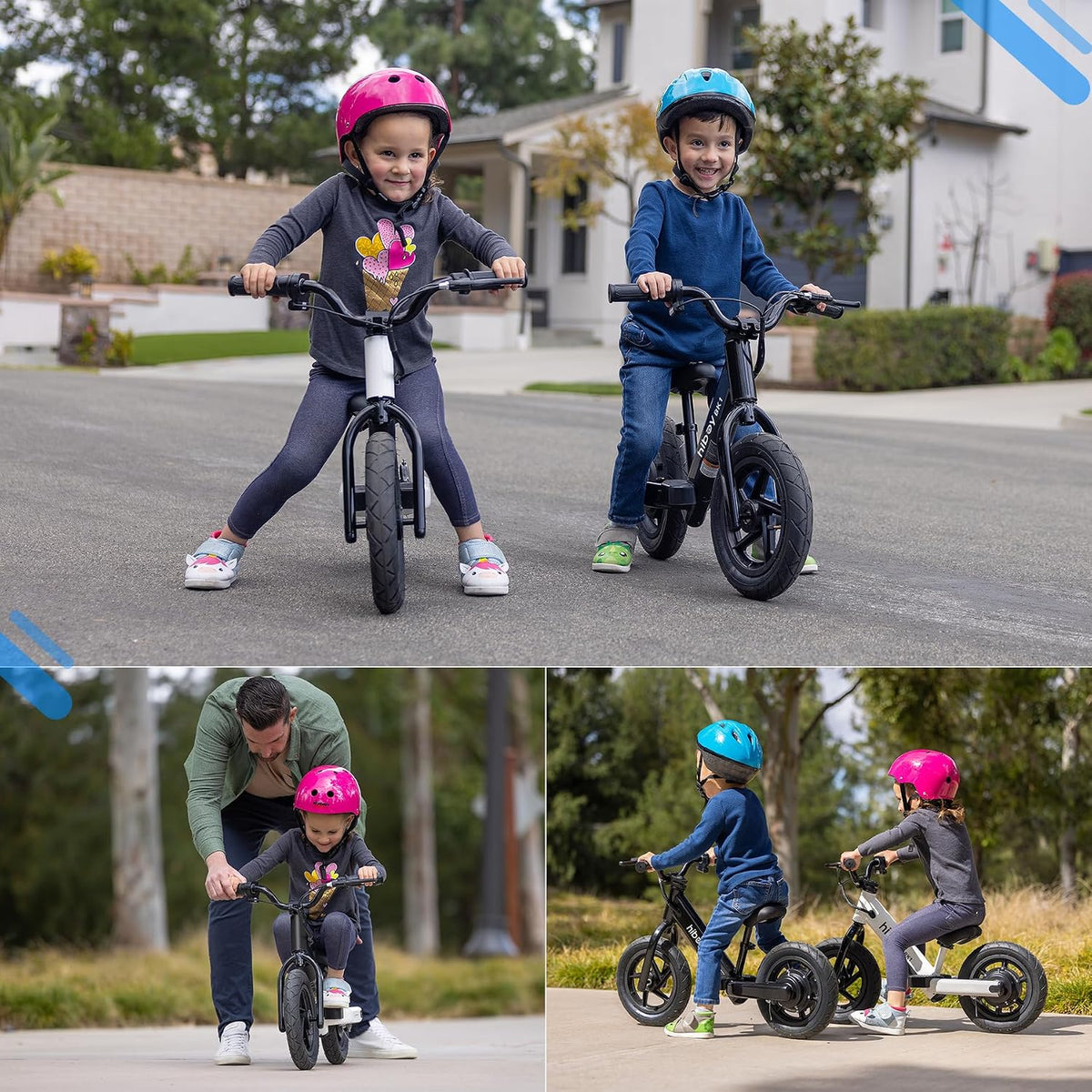 Hiboy BK1 Kids Electric Balance Bike, Ages 3-5, 12-Inch Tires, UL 2272