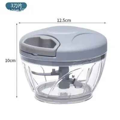 Home Kitchen Manual Ginger Grinder Garlic Mud Splasher Multifunctional Vegetable Cutter Handheld Meat Grinder Modern Minimalist