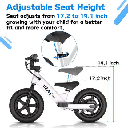 Hiboy BK1 Kids Electric Balance Bike, Ages 3-5, 12-Inch Tires, UL 2272