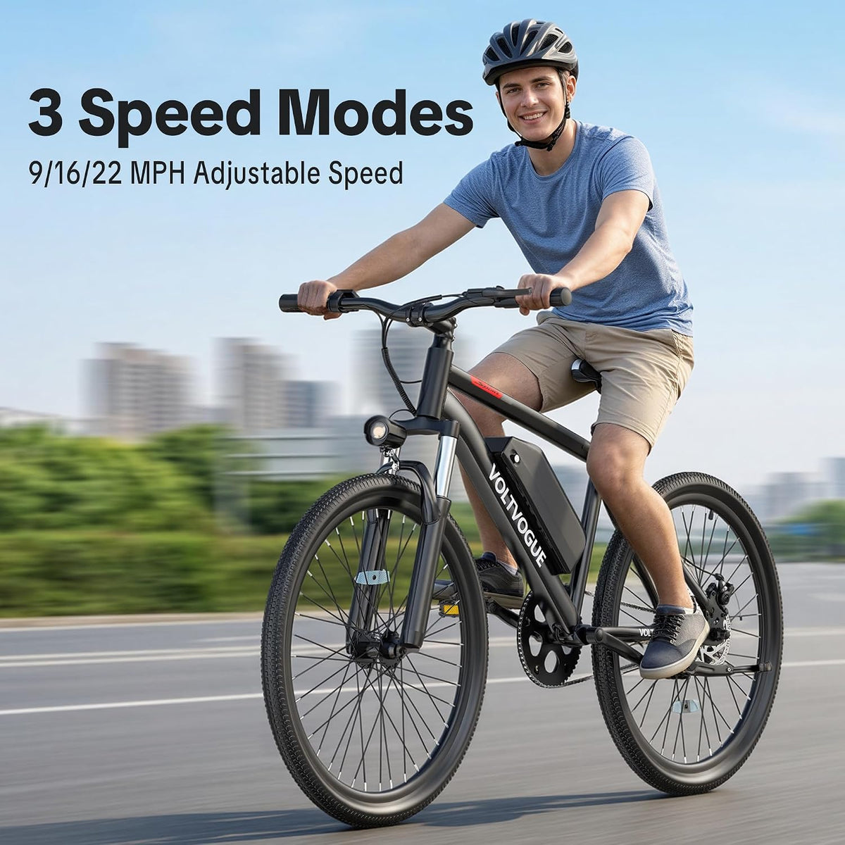 1000W Peak Electric Bike for Adults,up 45 Miles Removable Battery Ebike, 26" Electric E Bike with 3-Speed,Adult Electric Bicycles for Commute Beach Snow Womens/Man All Terrain