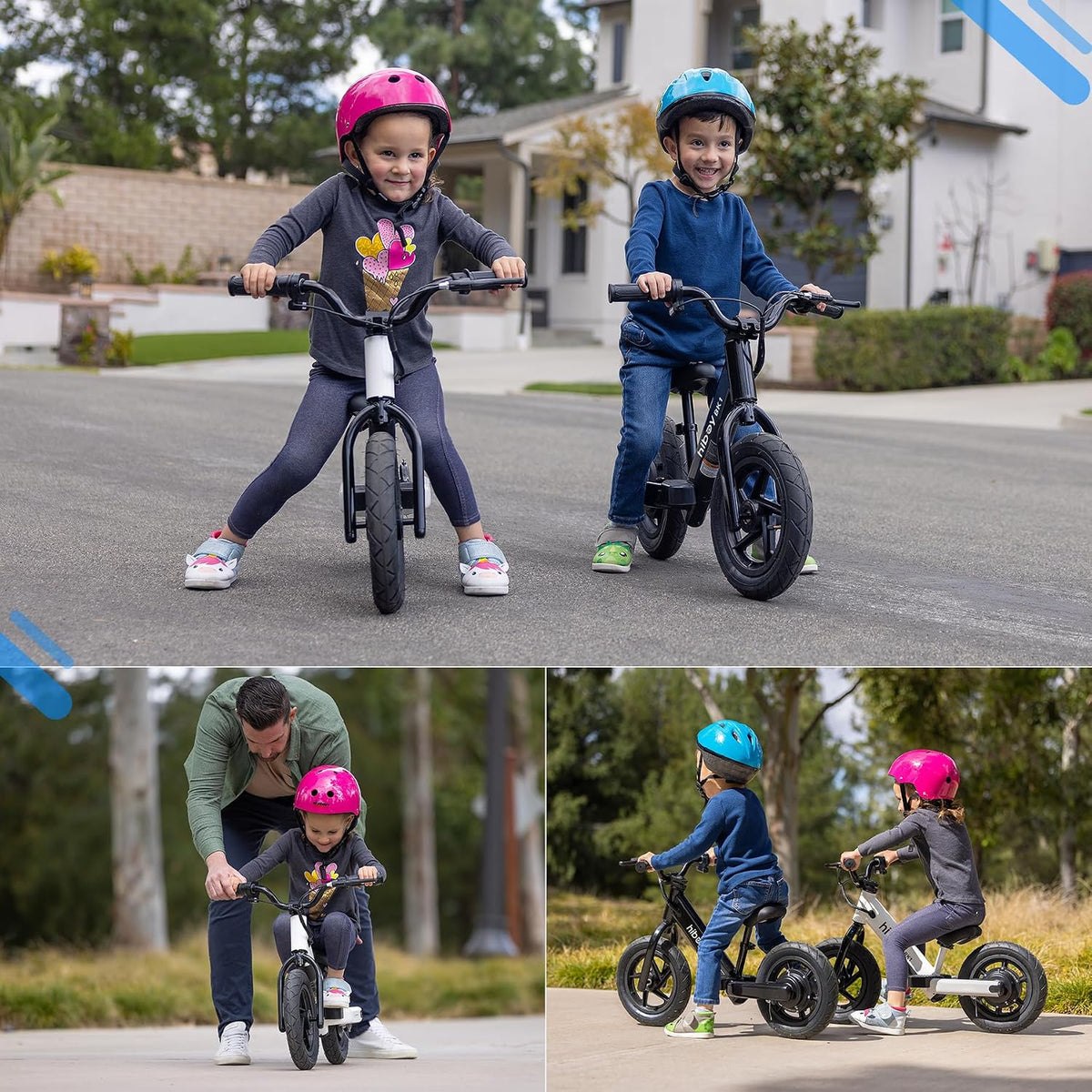 Hiboy BK1 Kids Electric Balance Bike, Ages 3-5, 12-Inch Tires, UL 2272