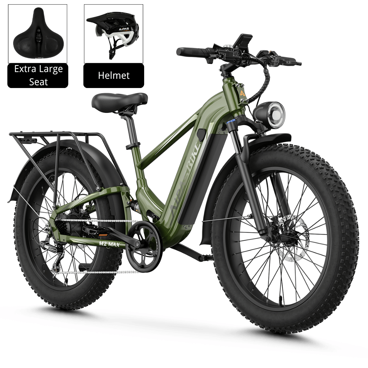 Aipas® M2 Max Hydraulic Brakes Ebike